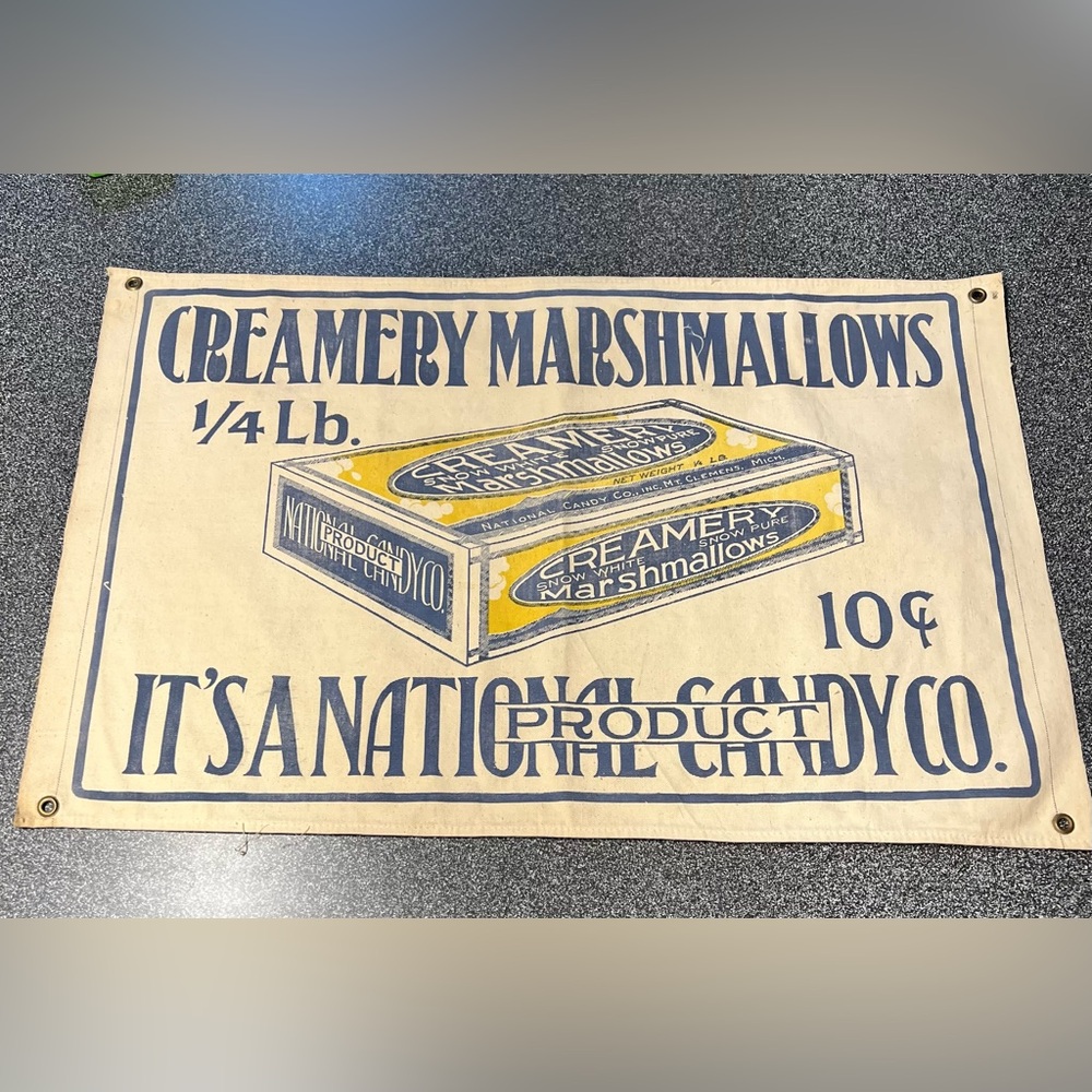 Canvas Creamery Marshmallow banner